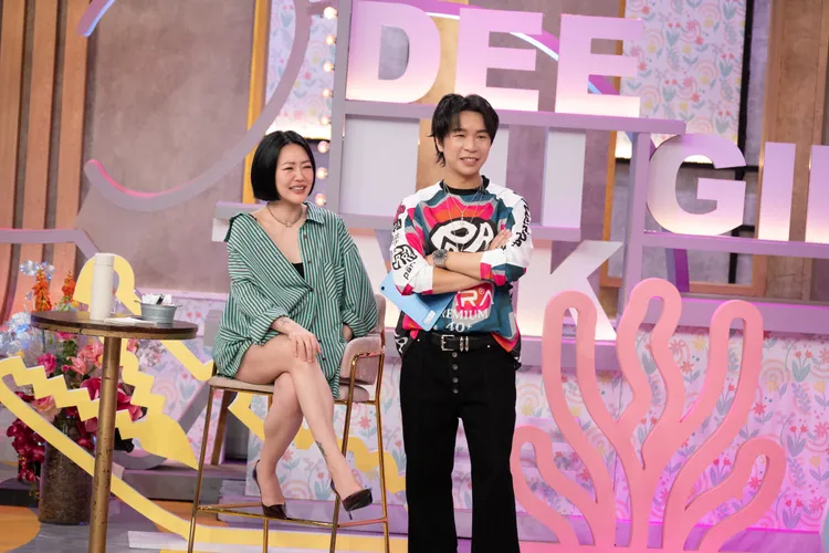 小S（左）吐槽潘若迪。東森綜合台提供