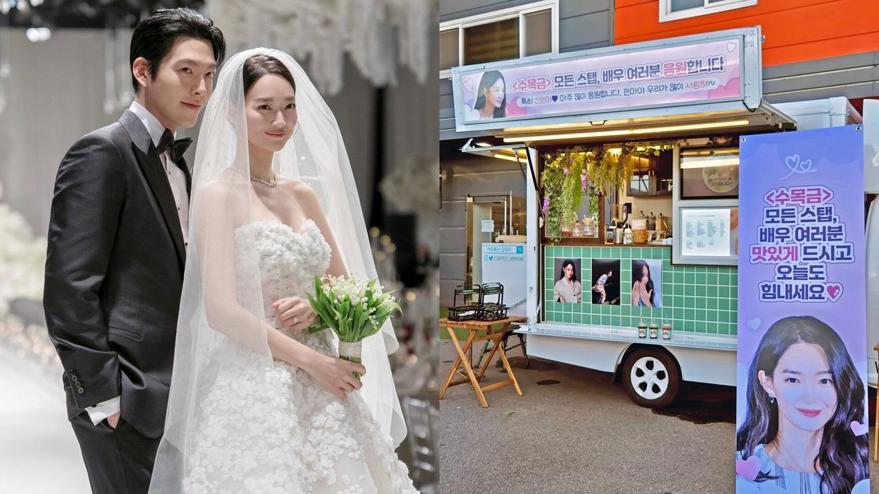 申敏兒結婚9個月備受夫家寵愛!金宇彬家人送咖啡車力挺「非常愛妳」
