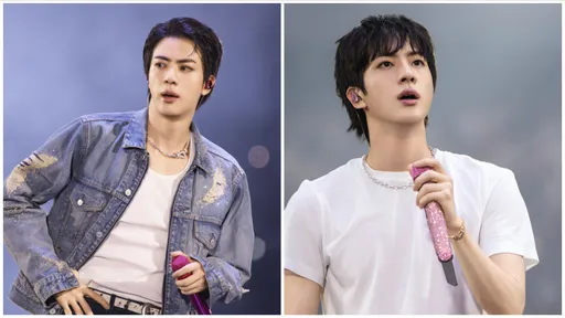 BTS Jin巡演狂換多款FRED珠寶　頸間逾270顆美鑽閃爆釜山