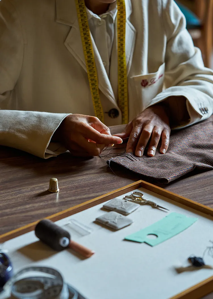 Loro Piana 2027春夏系列發布會。品牌提供