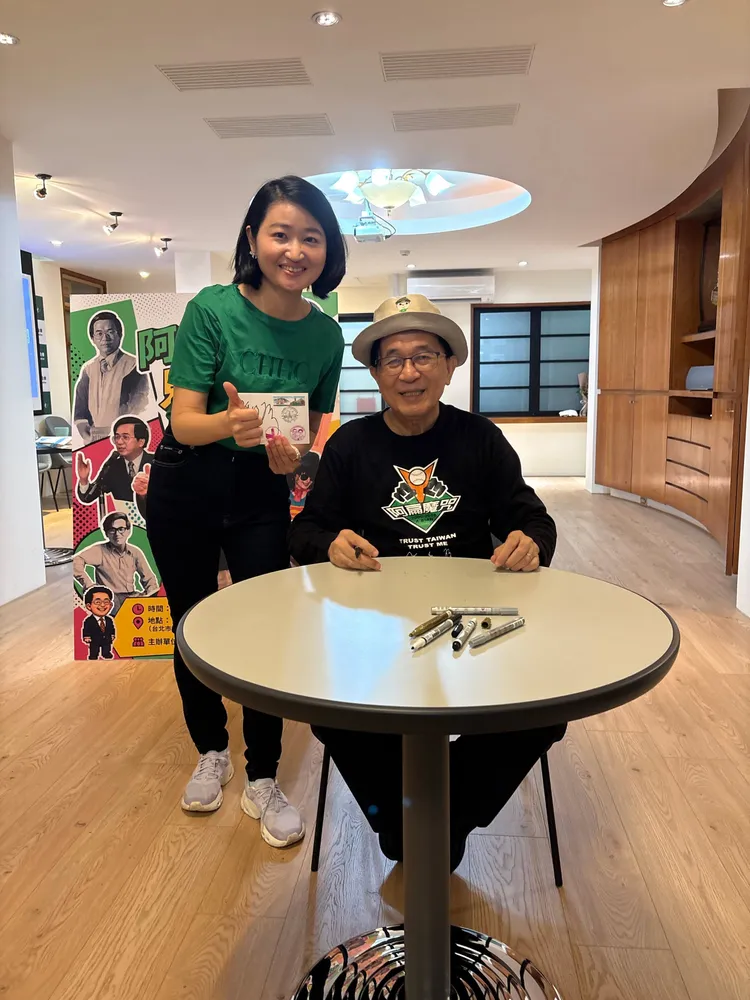 黃宥嘉透露自己排了2個多小時的隊。翻攝黃宥嘉Threads