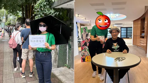 陳水扁簽名會　女醫師也去了！排隊2小時吐心聲