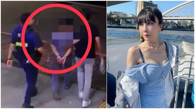 陳姓藥師對女工讀生下藥，「美魔女」胡文英看新聞忍不住痛批「拳頭都硬了」。左翻攝畫面、右翻攝胡文英臉書