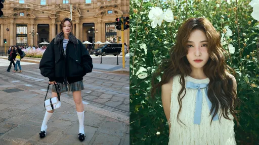 王淨來米蘭看秀當百變美少女　厭世冷臉照根本花仙子下凡