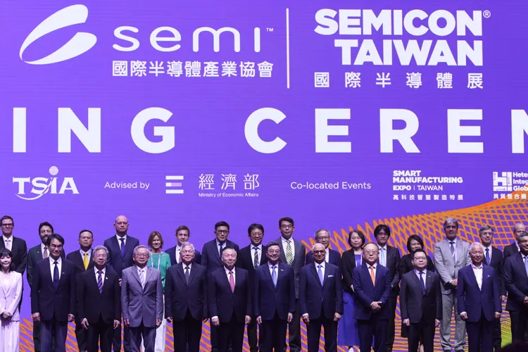 SEMICON Taiwan 2026國際半導體展開幕典禮。彭欣偉攝