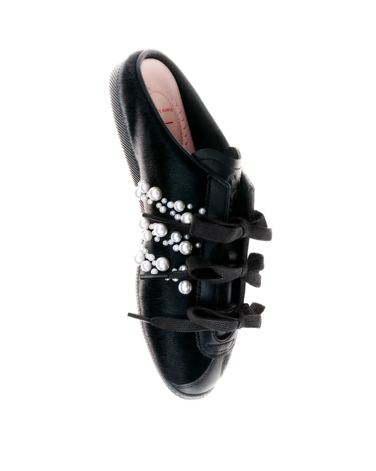 adidas Originals by Simone Rocha JAPAN FUZZY SLIPON，7200元。品牌提供