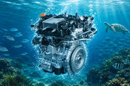 Horse B20防水油電引擎亮相　泡水1.1公尺仍能運轉、熱效率達48.4%