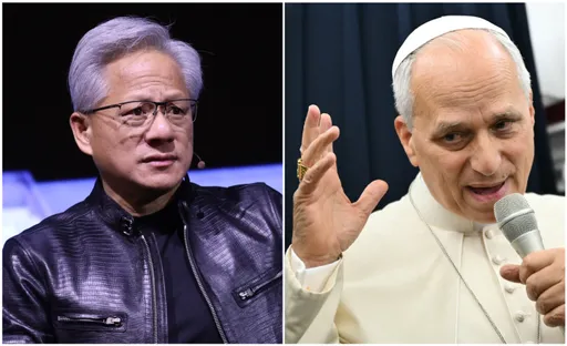 教宗良十四世公開點名黃仁勳！批AI風險不能輕忽　「他卻說不需要監管」