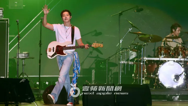 李正信中秋節拋棄家人來見台灣粉絲。彭欣偉攝