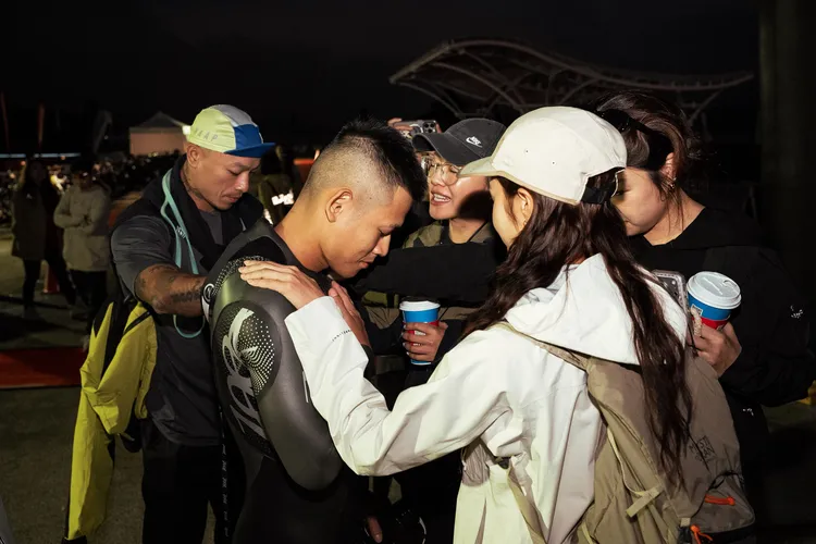 阿倉開心完成重大挑戰。無海娛樂提供