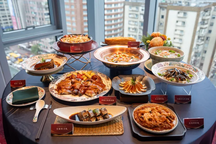 店內主打南北特色的少見台菜料理。漢來美食提供