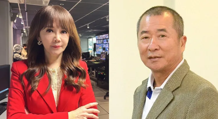 資深主播陳雅琳和緋聞對象廖裕輝近日爆出一起按摩、同回豪宅。翻攝陳雅琳臉書、國訓中心