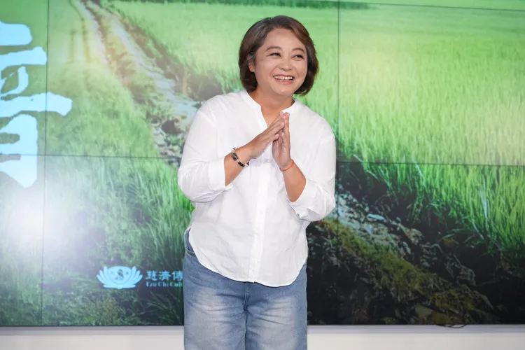吳怡臻會跳八家將，在現場來一段。彭欣偉攝