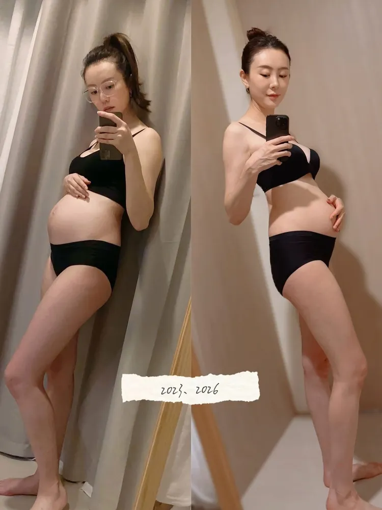 古斌老婆Yoko（楊童華），在粉專分享懷孕二胎的前後心情。翻攝楊童華Yoko IG