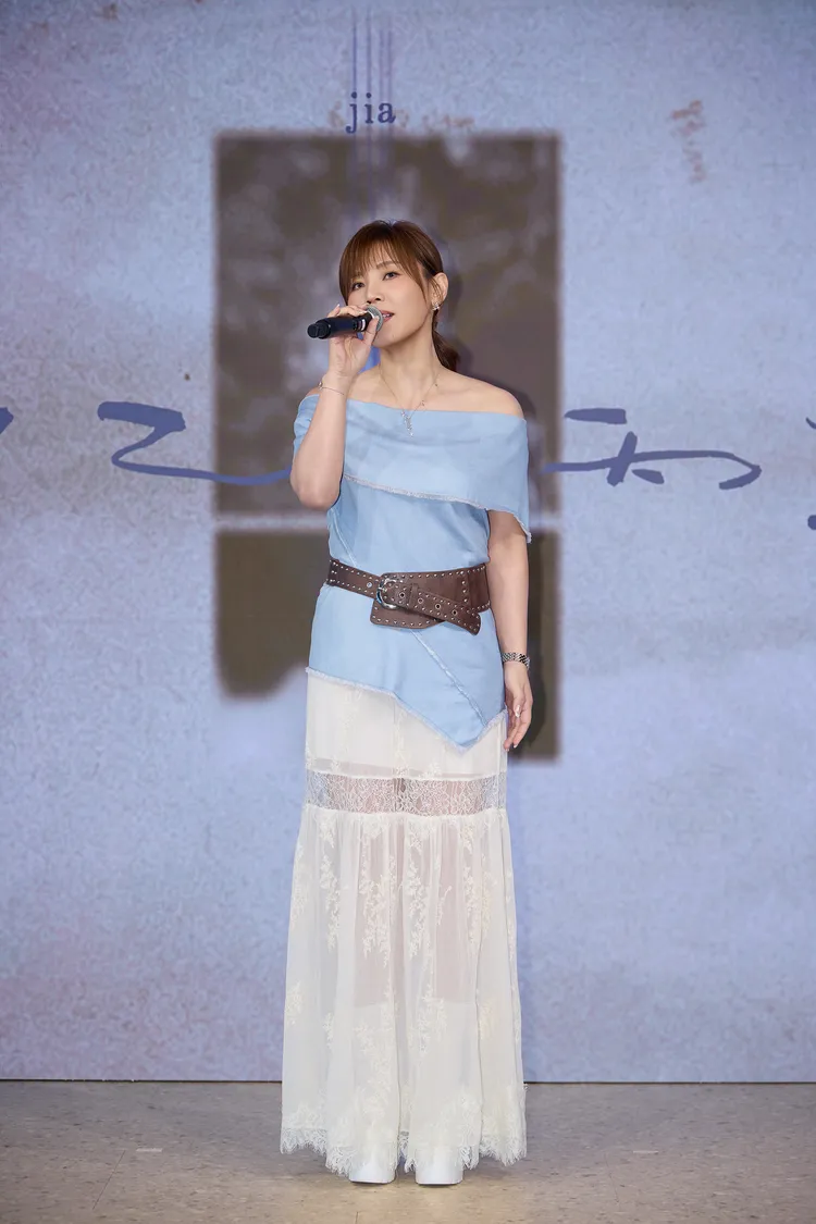 李佳薇獻唱凸槌2次，幽默自嘲「好事多磨」。索尼音樂提供