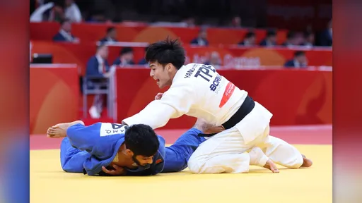 楊勇緯太狠了！連2場「一本勝」殺進4強　將對決奧運金牌