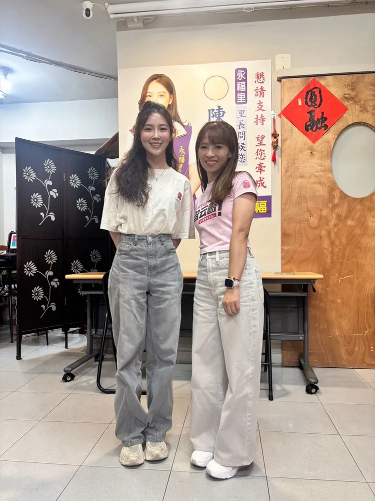 曾云薔深知「漂亮可以吸引目光，但是服務才能留下口碑」，希望大家評價她可以看見未來做了多少事情。服務處提供
