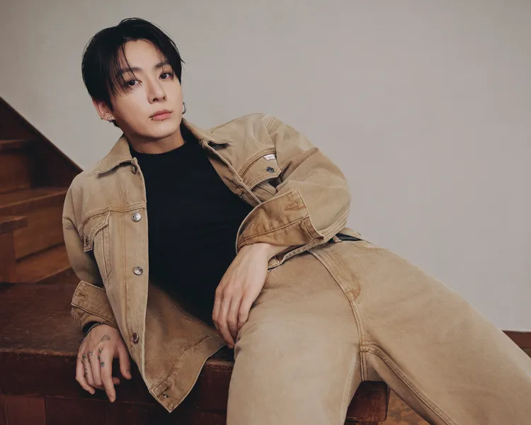 田柾國演繹Calvin Klein形象廣告。品牌提供