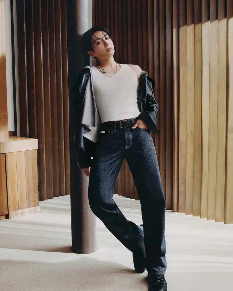 田柾國演繹Calvin Klein形象廣告。品牌提供