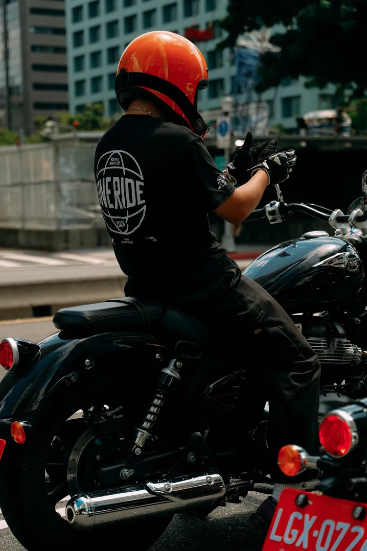 Royal Enfield騎士響應ONE RIDE，以騎乘感受Pure Motorcycling的樂趣。業者提供