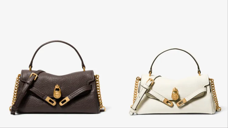 MICHAEL KORS Hamilton小型肩背提包，各9900元。品牌提供