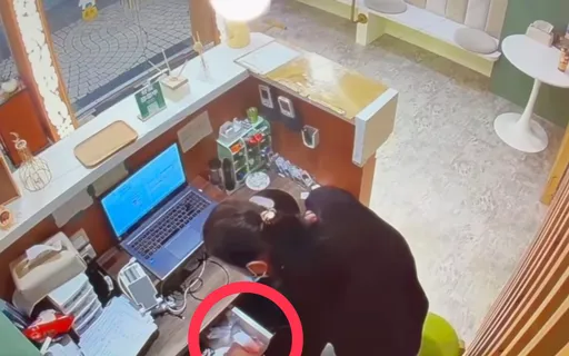 燒肉Smile火警9人傷　她竟趁亂闖按摩店「摸走3.5萬」！警一看監視器認出慣竊
