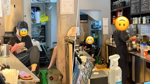 路易莎妹子「在內場玩蛇」畫面震驚！一票網看傻