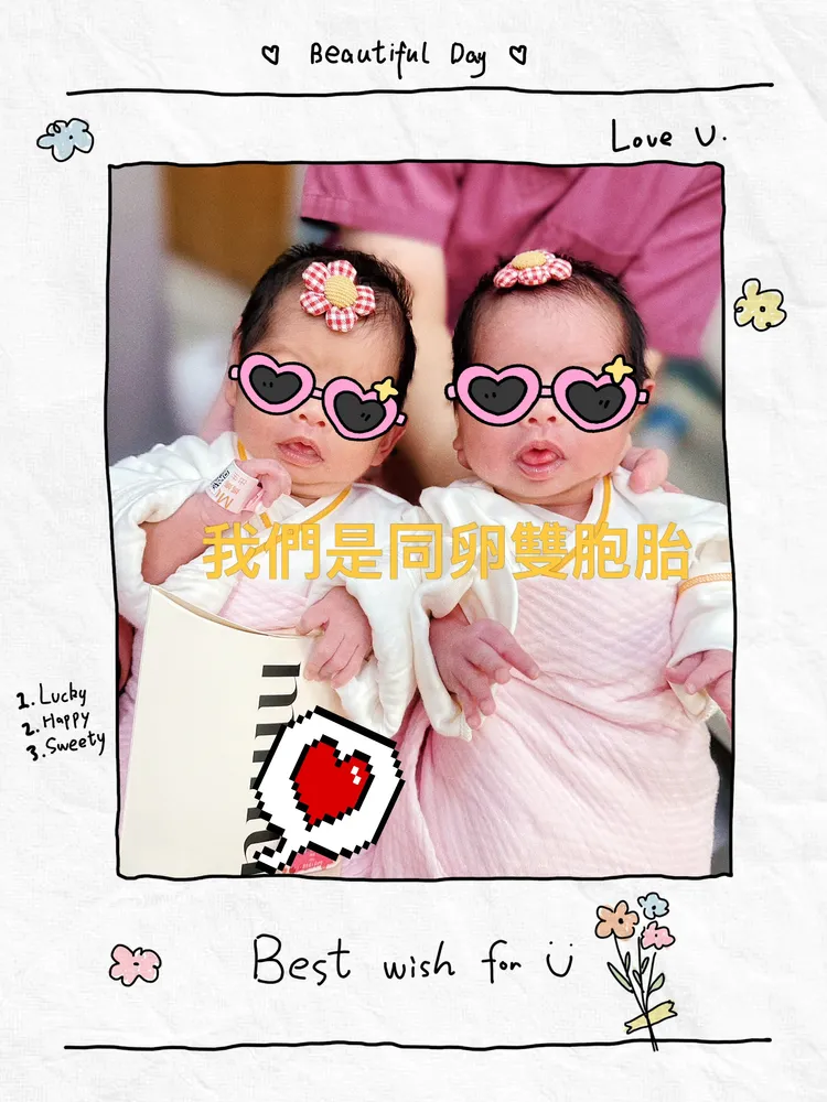 愷樂喜迎雙胞胎女兒。翻攝《butterfly092288》的IG