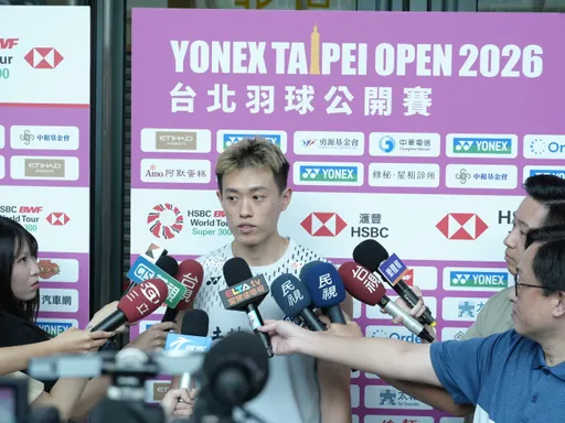 亞運羽球代表隊出發前　林俊易受傷訓練全停擺