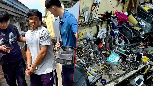 網稱「自學自營修車廠」是暗號　台南水電工車庫偷改槍被抓