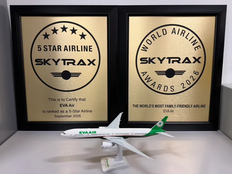 SKYTRAX昨於英國舉行第27屆頒獎典禮，長榮航空連11年評為五星級。長榮航空提供