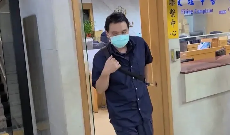 大安分局瑞安街派出所巡佐徐毓廷。讀者提供