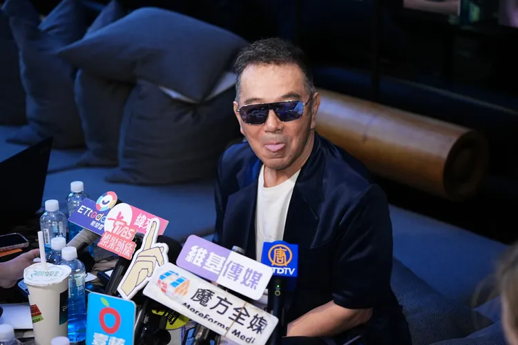 提到孫女，張晨光表情非常豐富。彭欣偉攝