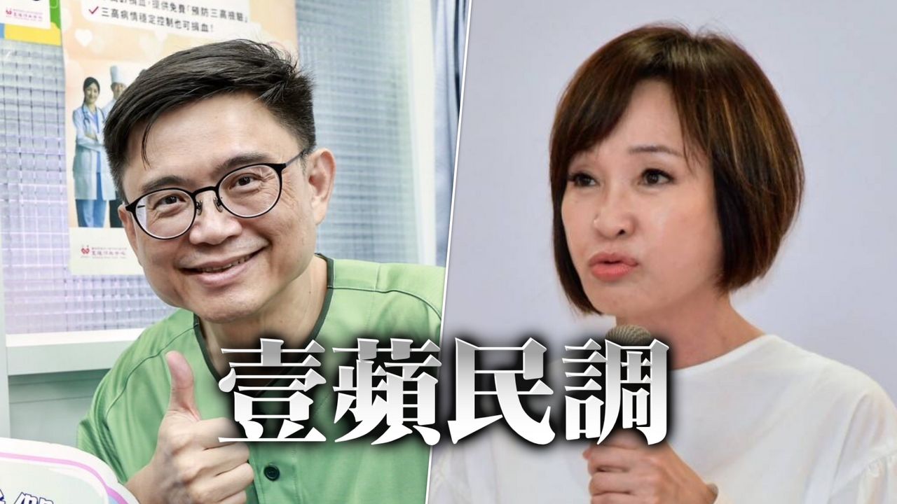 壹蘋六都週週民調|倒數12週,你支持誰當高雄市長?