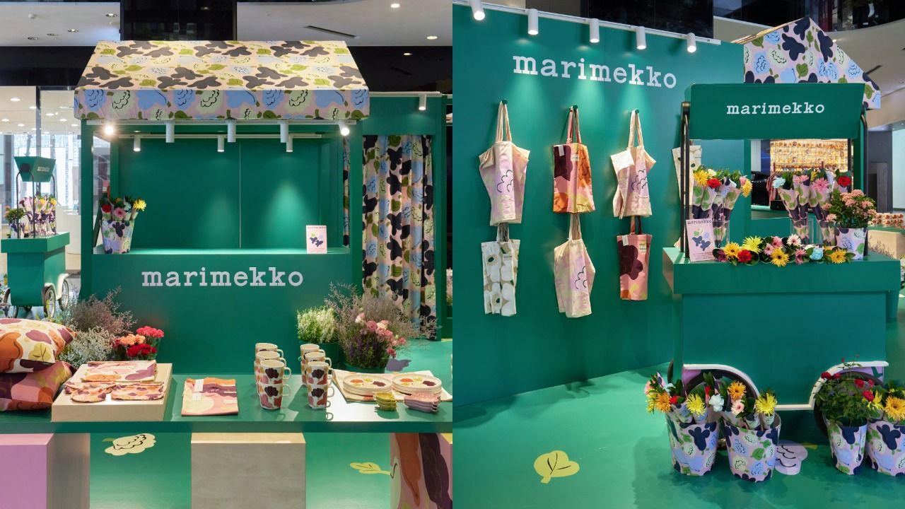 Marimekko將芬蘭花市搬進信義區 繽紛印花超好拍、打卡送限量花束
