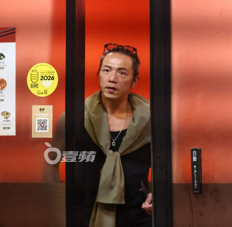 大飛一身輕裝也到場同歡。特勤中心攝