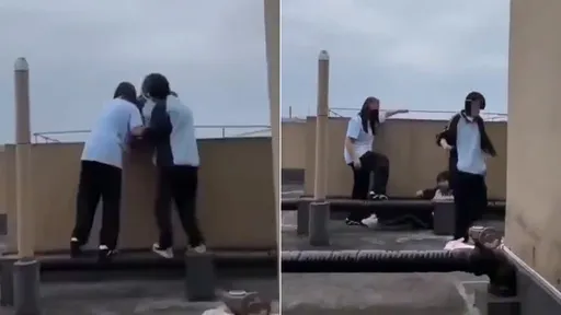 驚悚！兩女學生竟要將女同學推落頂樓　女師聞聲即時阻攔