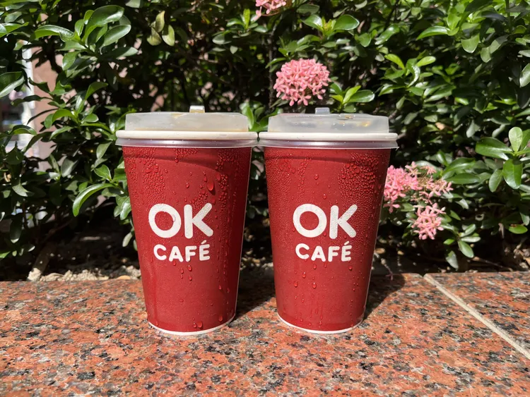 OKCAFE指定風味飲品單杯特價39元、任選2杯69元。OKmart提供