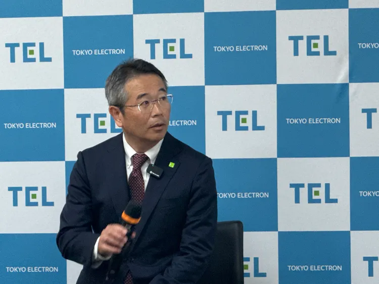 東京威力科創（TEL）台灣新任總裁仲間誠二。呂承哲攝