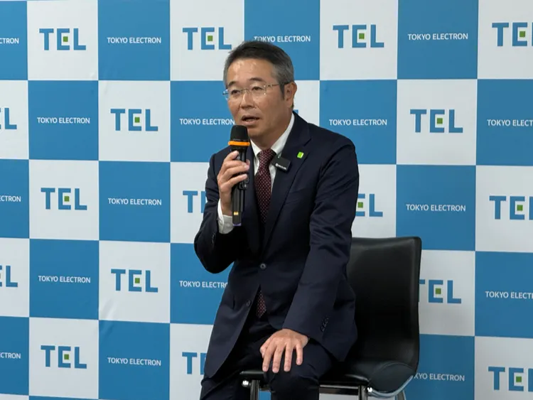 東京威力科創（TEL）台灣新任總裁仲間誠二。呂承哲攝