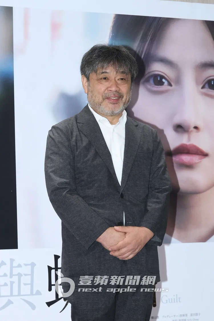 導演岸善幸提到與台灣攝影師羅偉恩合作的過程。攝影中心攝