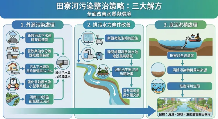 謝國樑表示江持續推動田寮河水持續改善。翻攝照片