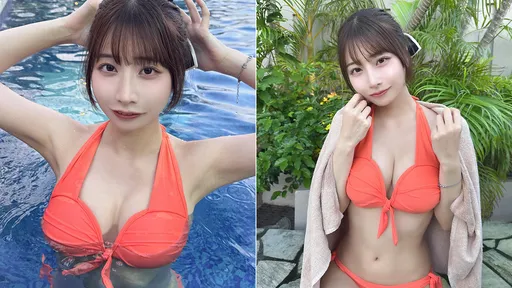 鈴木優香辣秀比基尼　糗曝泳裝上下穿反了