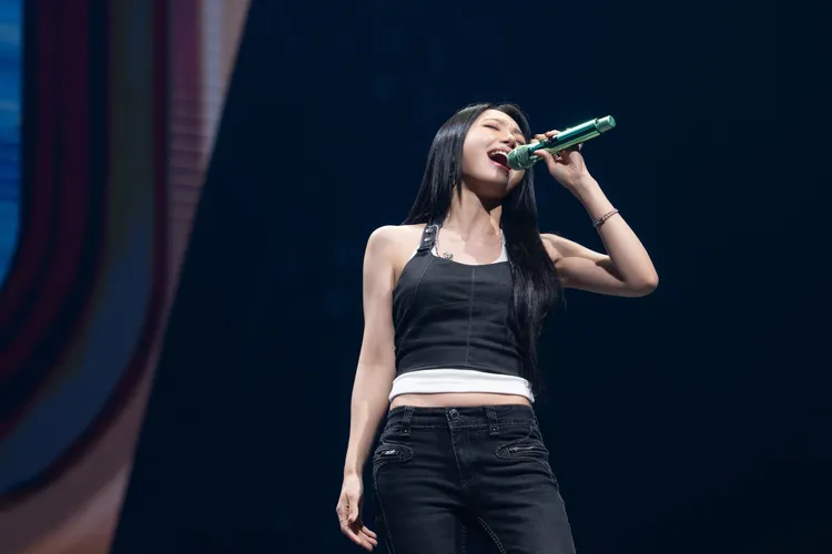 鄭恩地嗓音爆發力十足。HER VOICE — 無所畏懼的女聲提供