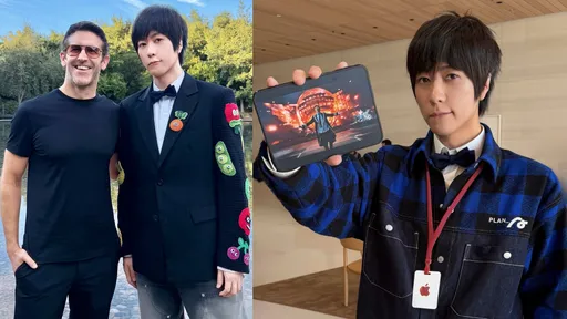 阿信同框新任蘋果CEO　秀五月天躍上iPhone Duo