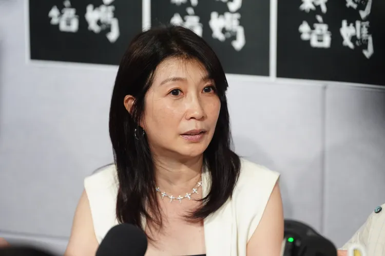 黃嘉千今天很美。彭欣偉攝