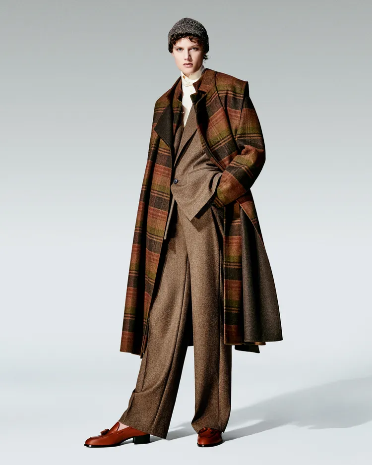 Loro Piana 2026-2027秋冬女裝系列。品牌提供
