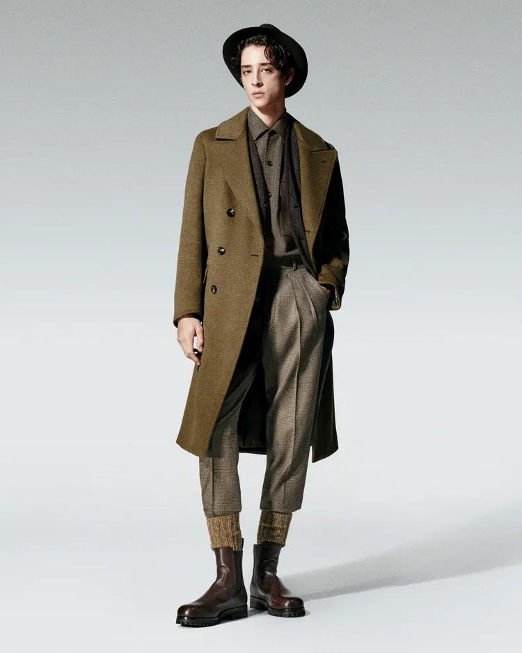 Loro Piana 2026-2027秋冬男裝系列。品牌提供