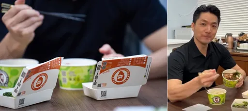 蔣萬安曬「鬍鬚張午餐」力挺：滷肉飯我都這樣直接吃
