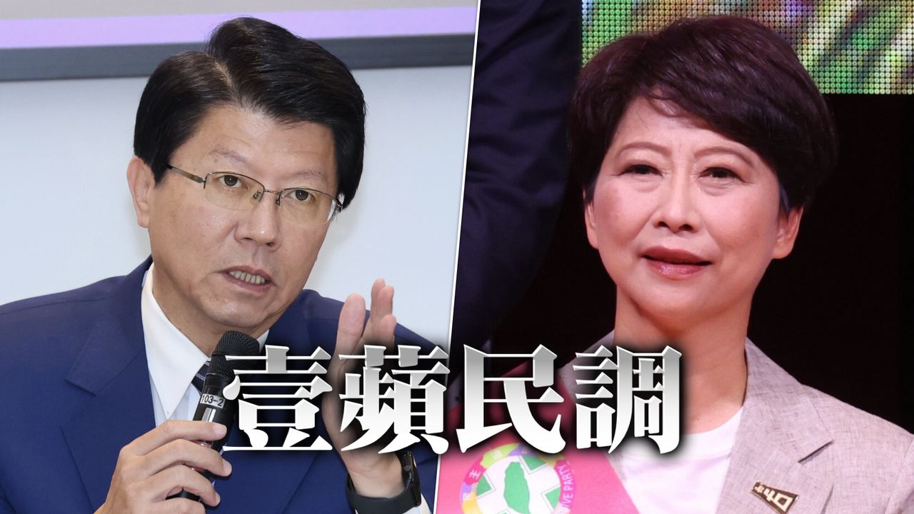 壹蘋六都週週民調|倒數12週,你支持誰當台南市長?